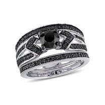 Everly Women's Diamond Sterling Silver Bridal Set