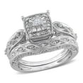 thumbnail image 1 of Everly Women's Diamond Sterling Silver Bridal Set, 1 of 10