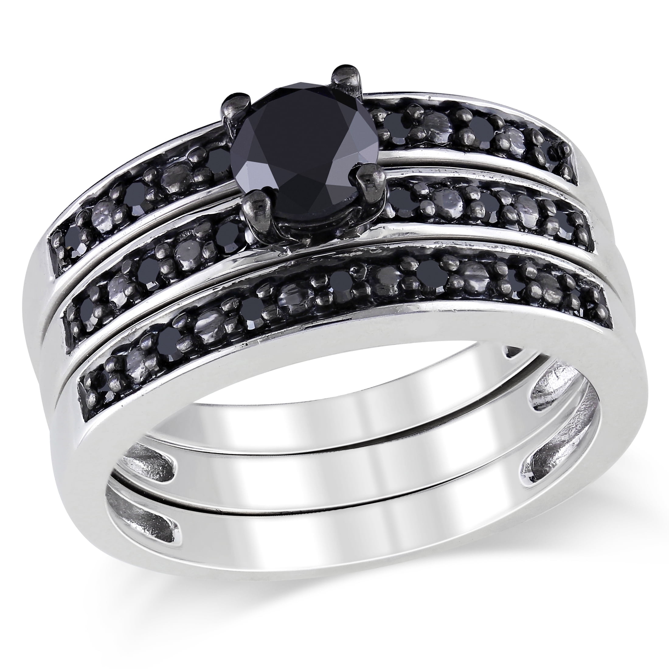 Everly Women's Diamond Sterling Silver Bridal Set