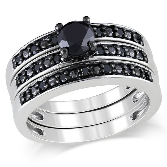 Everly Women's Diamond Sterling Silver Bridal Set