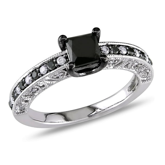 Everly Women's Diamond Sterling Silver Engagement Ring