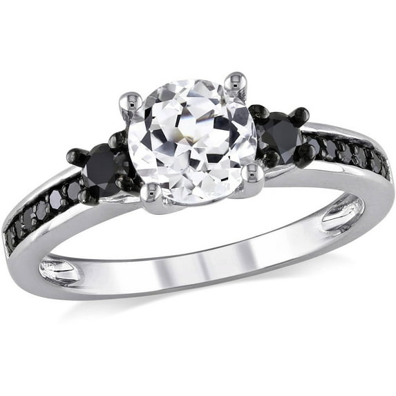 Everly Women's Diamond Sterling Silver Engagement Ring
