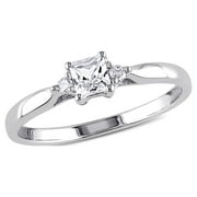 Everly Women's Diamond Sterling Silver Engagement Ring