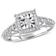 thumbnail image 1 of Everly Women's Diamond Sterling Silver Engagement Ring, 1 of 8