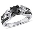 thumbnail image 1 of Everly Women's Diamond Sterling Silver Engagement Ring, 1 of 8