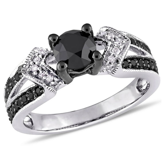 Everly Women's Diamond Sterling Silver Engagement Ring