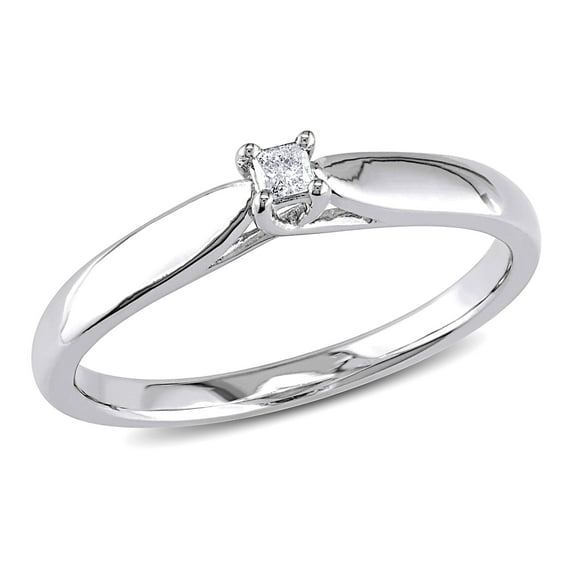 Everly Women's Diamond Sterling Silver Engagement Ring
