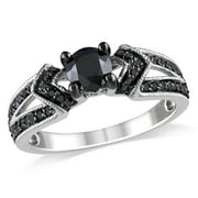 Everly Women's Diamond Sterling Silver Engagement Ring