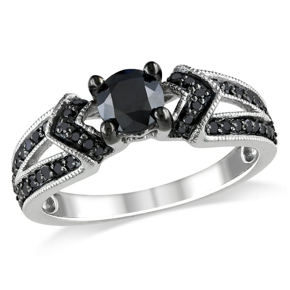 Everly Women's Diamond Sterling Silver Engagement Ring