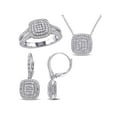thumbnail image 1 of Everly Women's Diamond Sterling Silver Jewelry Set, 1 of 8