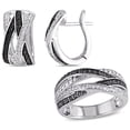 thumbnail image 1 of Everly Women's Diamond Sterling Silver Jewelry Set, 1 of 7