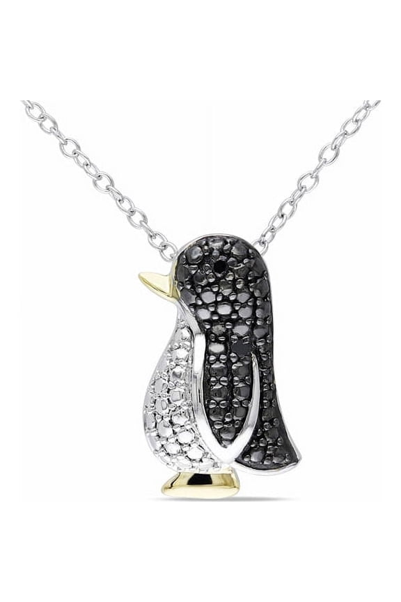 Women's Diamond Sterling Silver Necklace