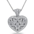 thumbnail image 1 of Everly Women's Diamond Sterling Silver Necklace, 1 of 6