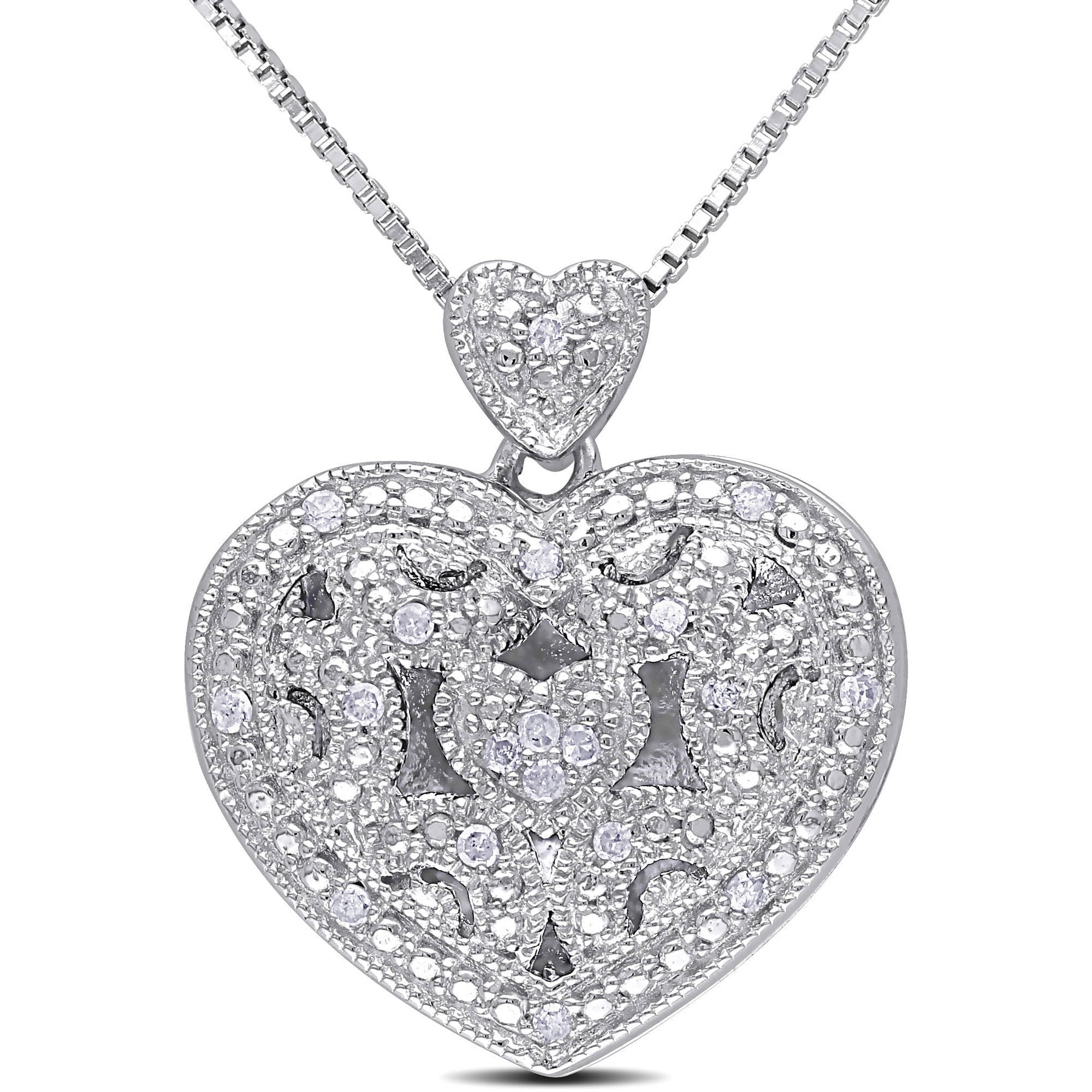 EVERLY Women's Diamond Sterling Silver Necklace