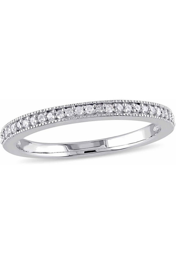 Women's Diamond Sterling Silver Ring