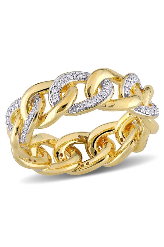Women's Diamond Sterling Silver Ring