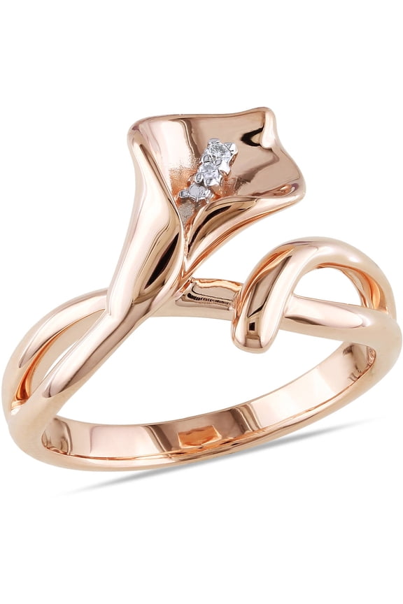 Women's Diamond Sterling Silver Ring