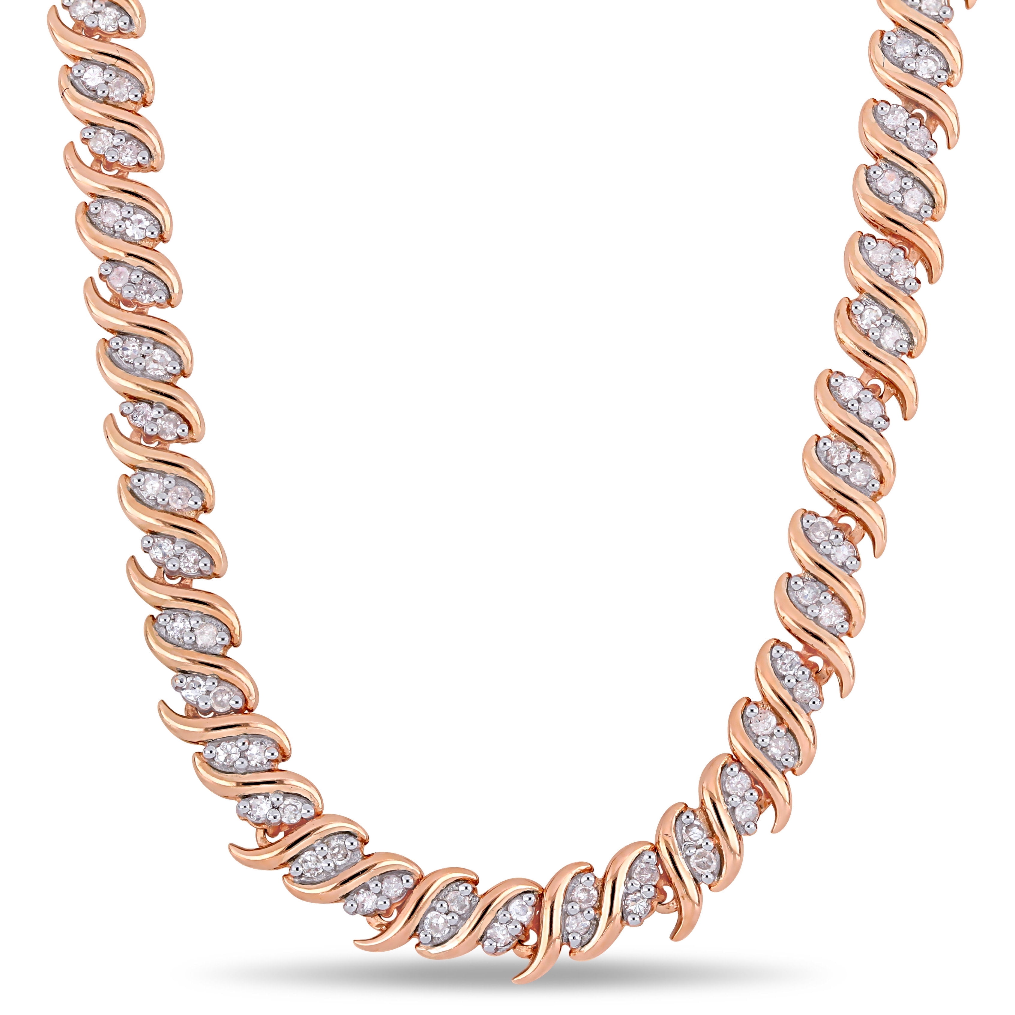 Everly Women's Diamond Sterling Silver Tennis Necklace