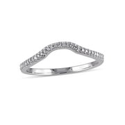 Everly Women's Diamond Sterling Silver Wedding Ring