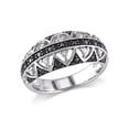 thumbnail image 1 of Everly Women's Diamond and Sapphire Sterling Silver Ring, 1 of 6