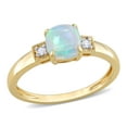 thumbnail image 1 of Everly Women's Opal 10k Yellow Gold Ring, 1 of 2