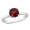 thumbnail image 1 of Everly Women's Garnet Sterling Silver Ring, 1 of 8