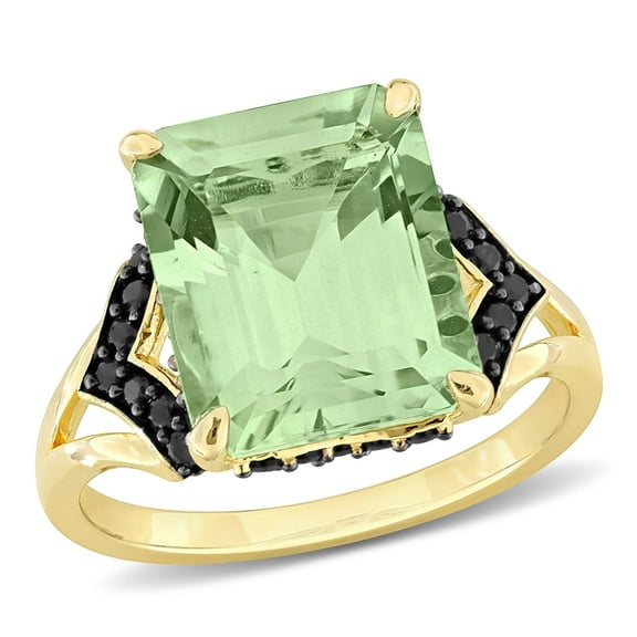 Everly Women's Quartz and Sapphire Yellow Gold Plated Ring