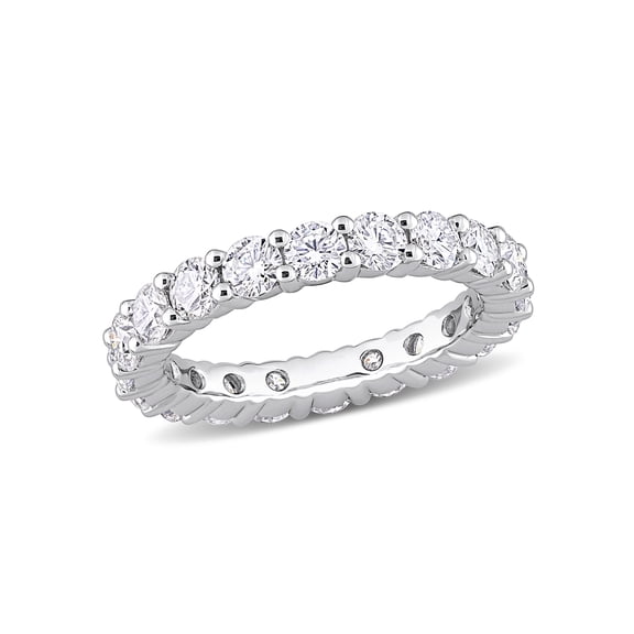 Everly Women's Moissanite Sterling Silver Ring