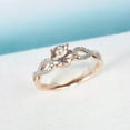 thumbnail image 1 of Everly Women's Morganite 10K Rose Gold Engagement Ring, 1 of 8