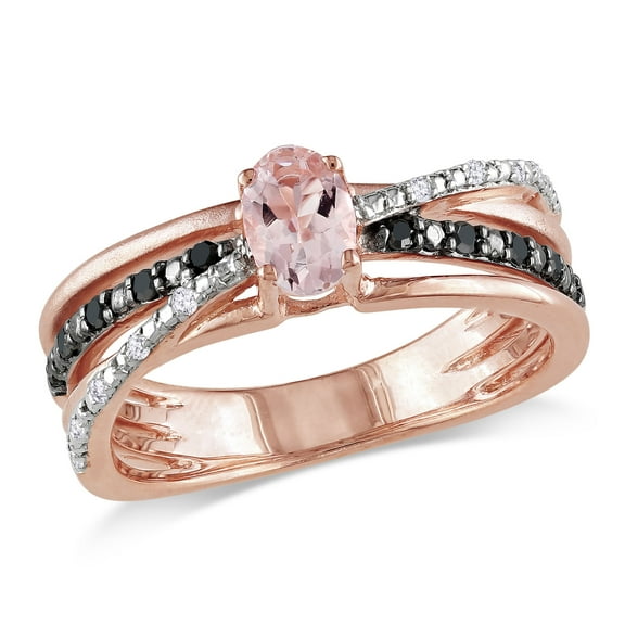 Everly Women's Morganite Rose Gold Plated Ring