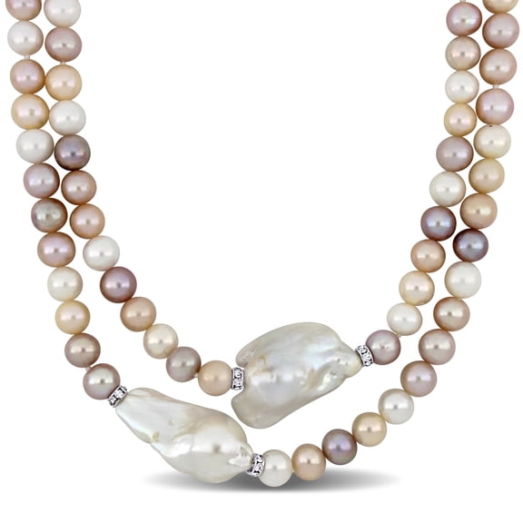 Everly Women's Cultured Pearl Sterling Silver Necklace