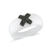 Everly Women's Onyx 14k White Gold Ring