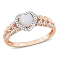 thumbnail image 1 of Everly Women's Opal 10k Rose Gold Ring, 1 of 2