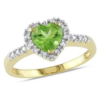 Everly Women's Peridot 10k Yellow Gold Ring
