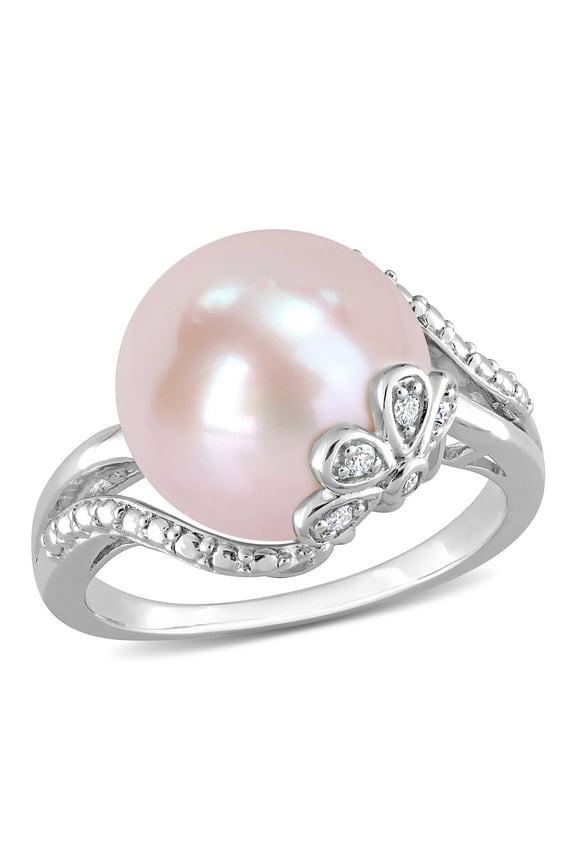 Women's Diamond Sterling Silver Ring