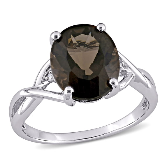 Everly Women's Quartz Sterling Silver Ring