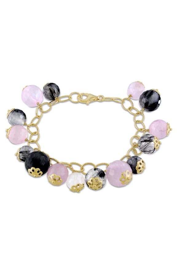 Women's Quartz Yellow Gold Plated Bracelet