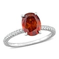 thumbnail image 1 of Everly Women's Created Moissanite Sterling Silver Engagement Ring, 1 of 8