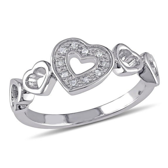 Everly Women's Diamond Sterling Silver Ring
