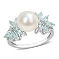 thumbnail image 1 of Everly Women's Cultured Pearl 14k White Gold Ring, 1 of 8