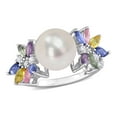 thumbnail image 1 of Everly Women's Cultured Pearl 14k White Gold Ring, 1 of 8