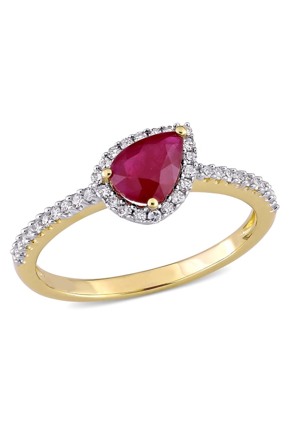 Women's Ruby 14k Yellow Gold Ring