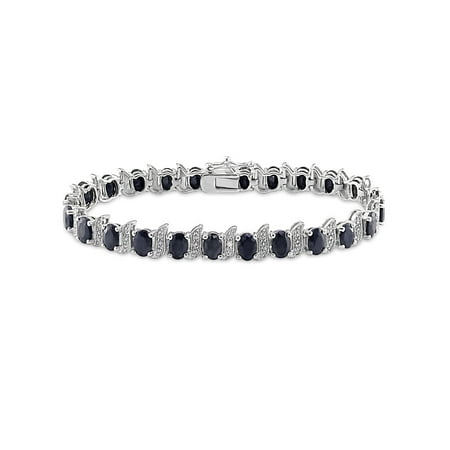 Everly Women's Sapphire Tennis Bracelet