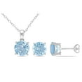 thumbnail image 1 of Everly Women's Topaz Sterling Silver Jewelry Set, 1 of 7