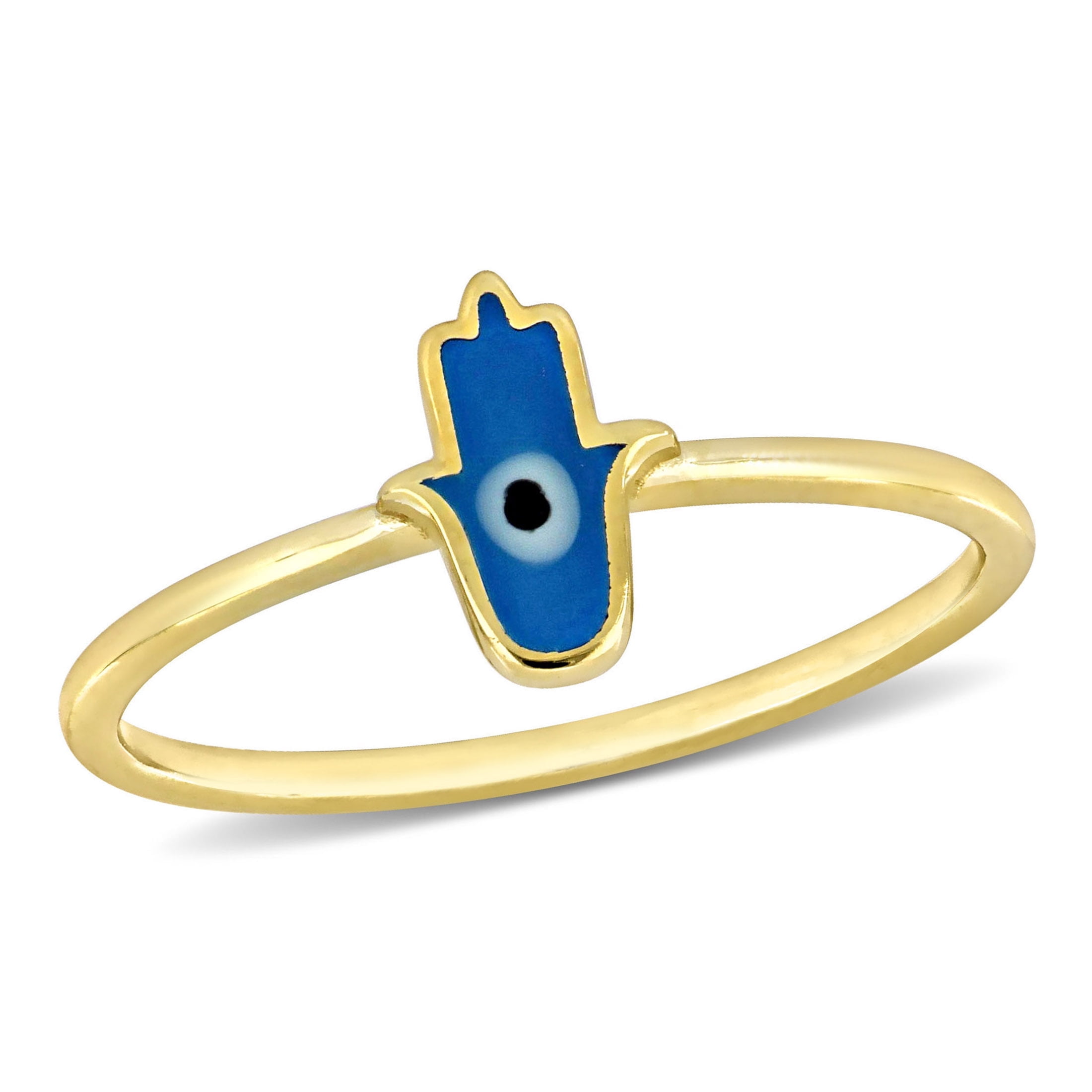 Everly Women's Turquoise 14k Yellow Gold Ring