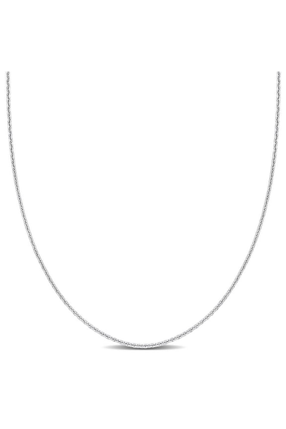 Unisex Platinum Necklace
