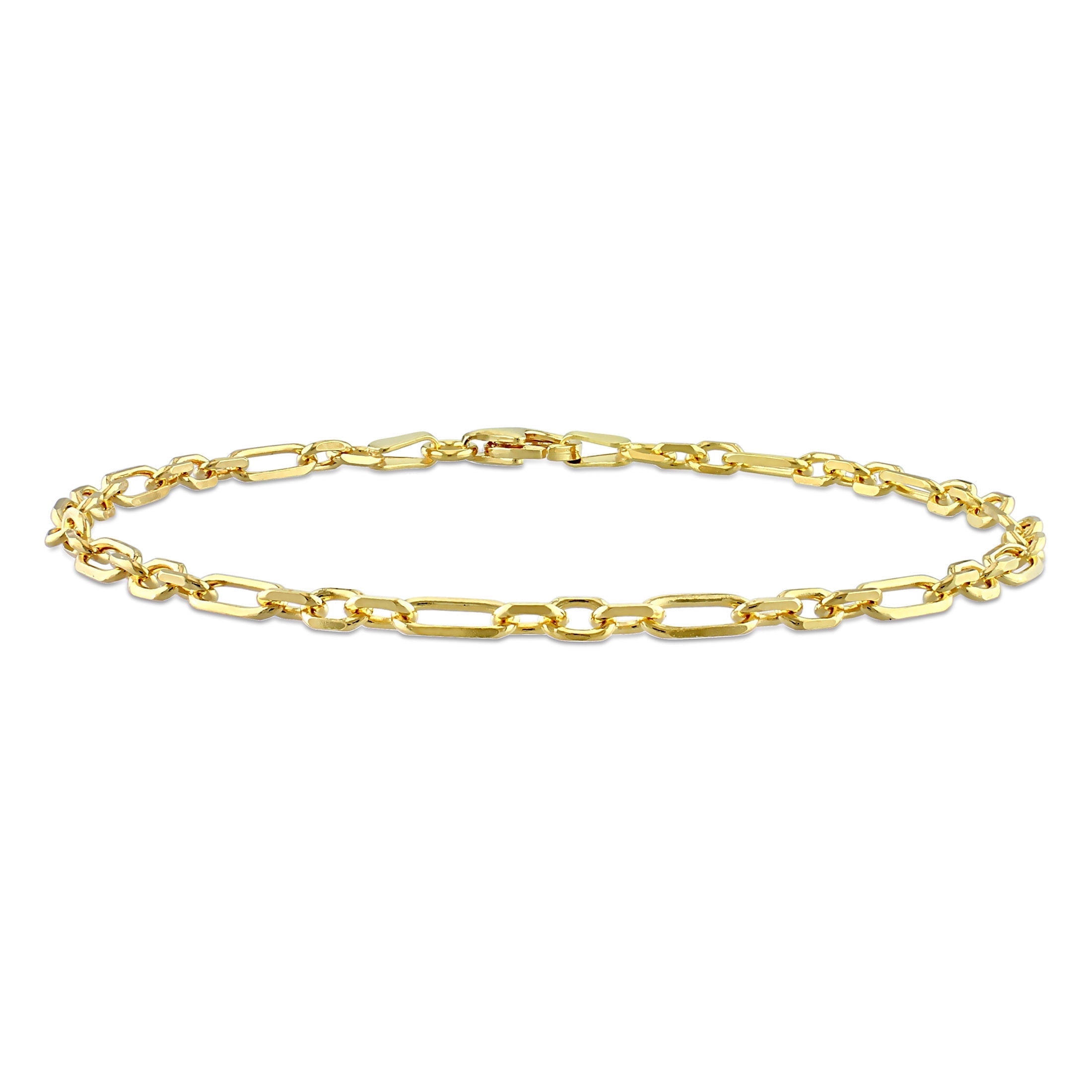 Everly Women's Yellow Gold Plated Anklet