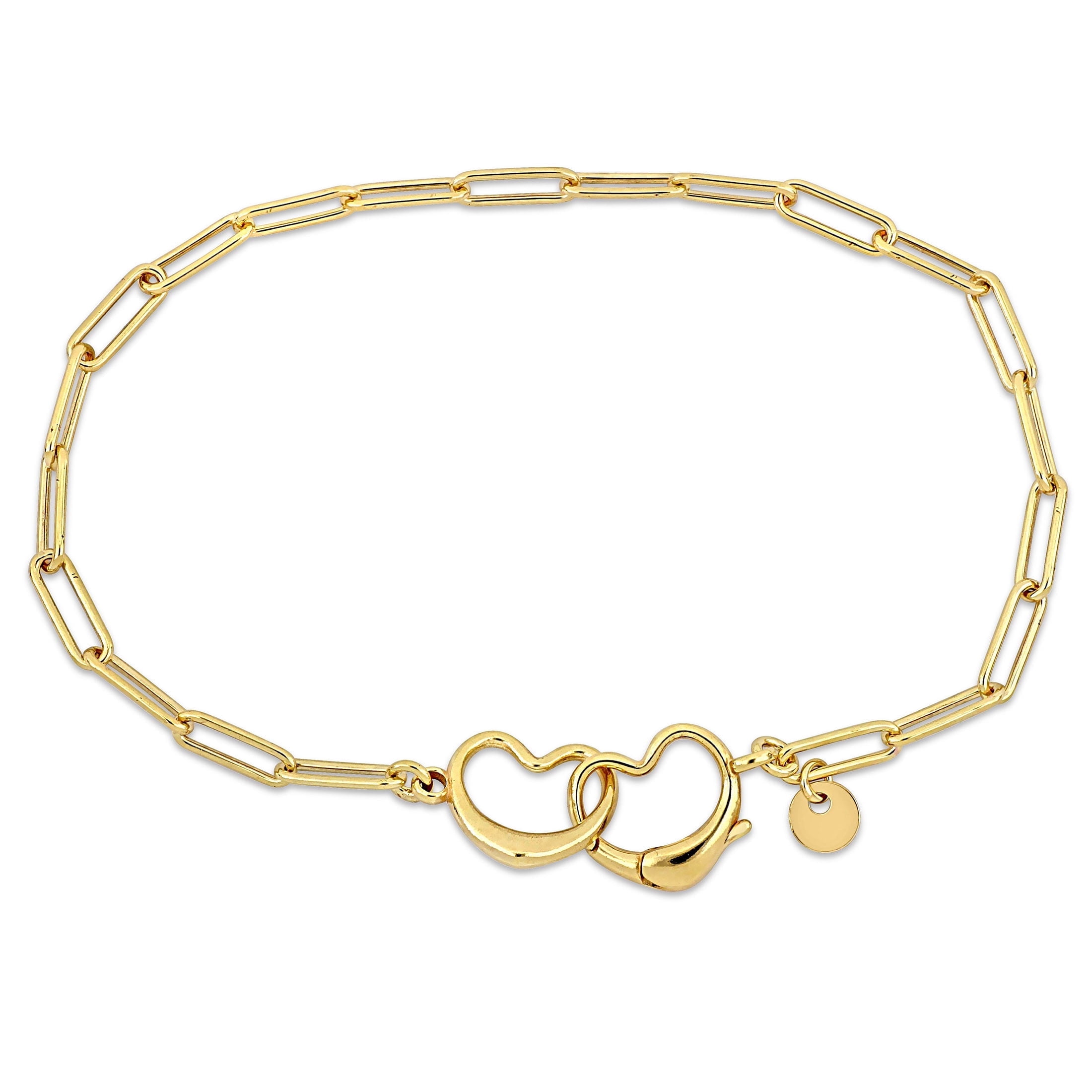Everly Women's Yellow Gold Plated Anklet