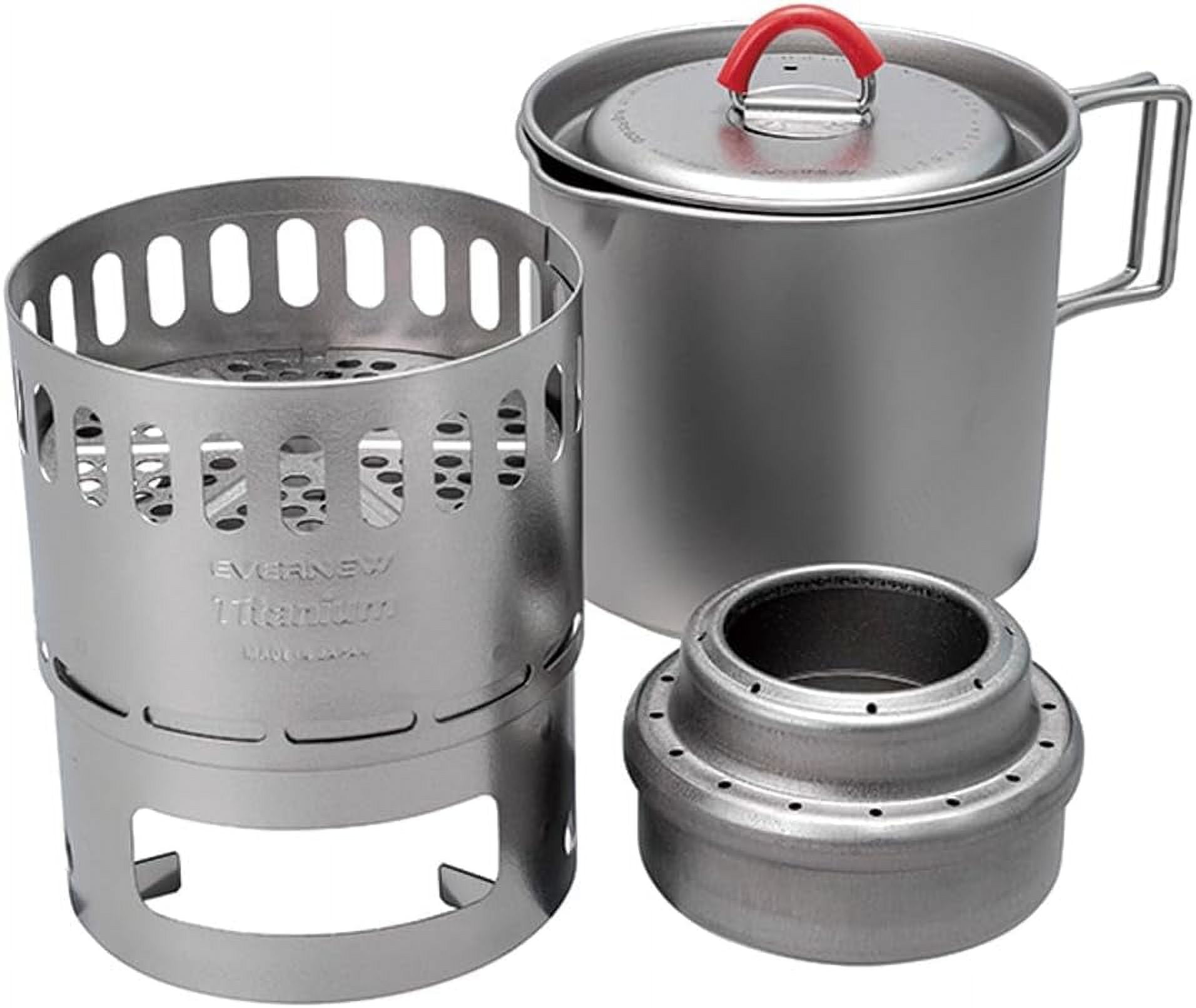 エバニュー(EVERNEW) Ti Mug pot 500 Stove set Amazon | エバニュー(EVERNEW) Ti Mug pot 500 Stove set ECA538