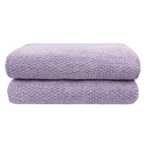 Tricol Clean Everplush® Essential Diamond Bath Sheet - Set of 2 Lavender